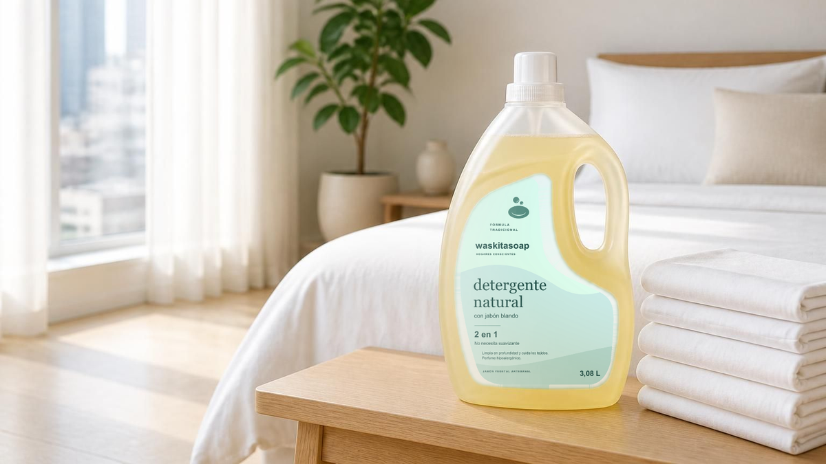 Detergente para lavadora con jabón natural 3L