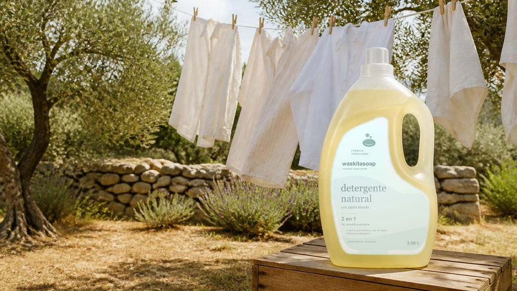 Detergente para lavadora con jabón natural 3L